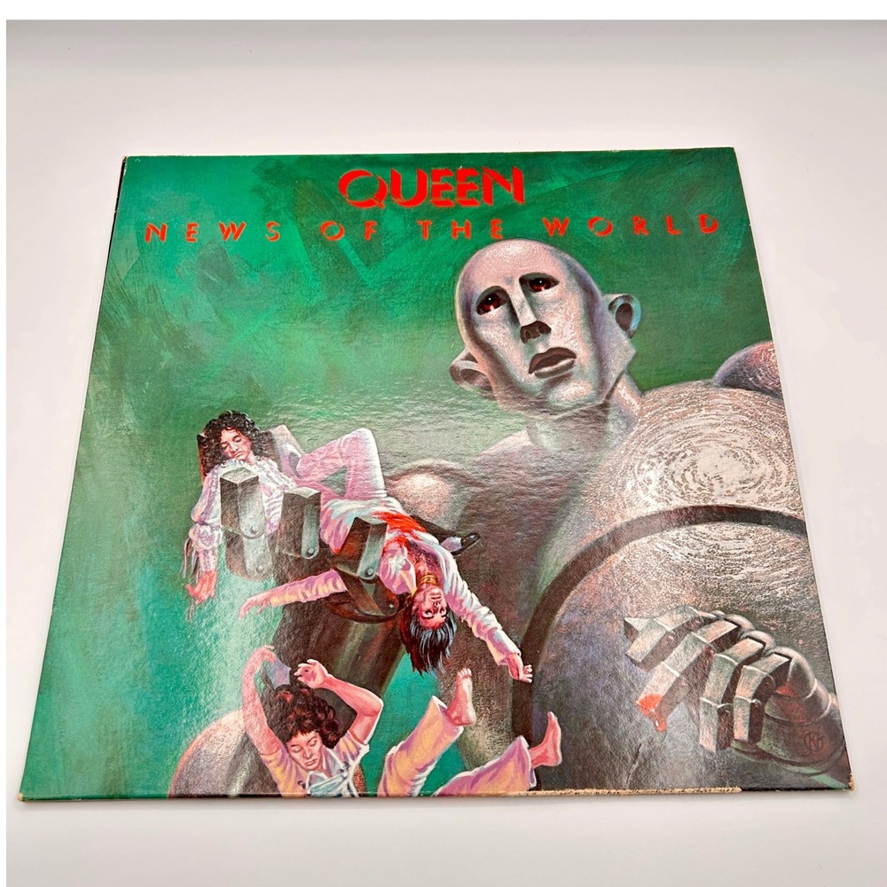 Queen News Of The World Vinyl Record JACKET ONLY Gatefold Original 1977 6E-112